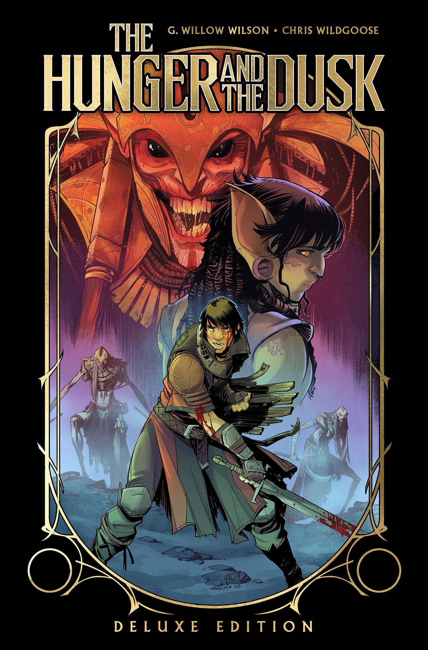 THE HUNGER AND THE DUSK DELUXE EDITION HC