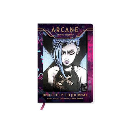 ARCANE SCULPTED JOURNAL JINX HC
