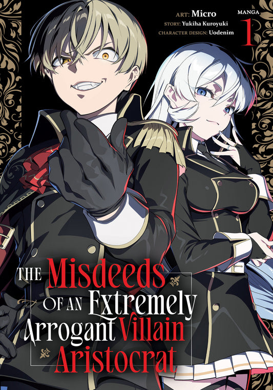THE MISDEEDS OF AN EXTREMELY ARROGANT VILLAIN ARISTOCRAT MANGA VOL 1 TP