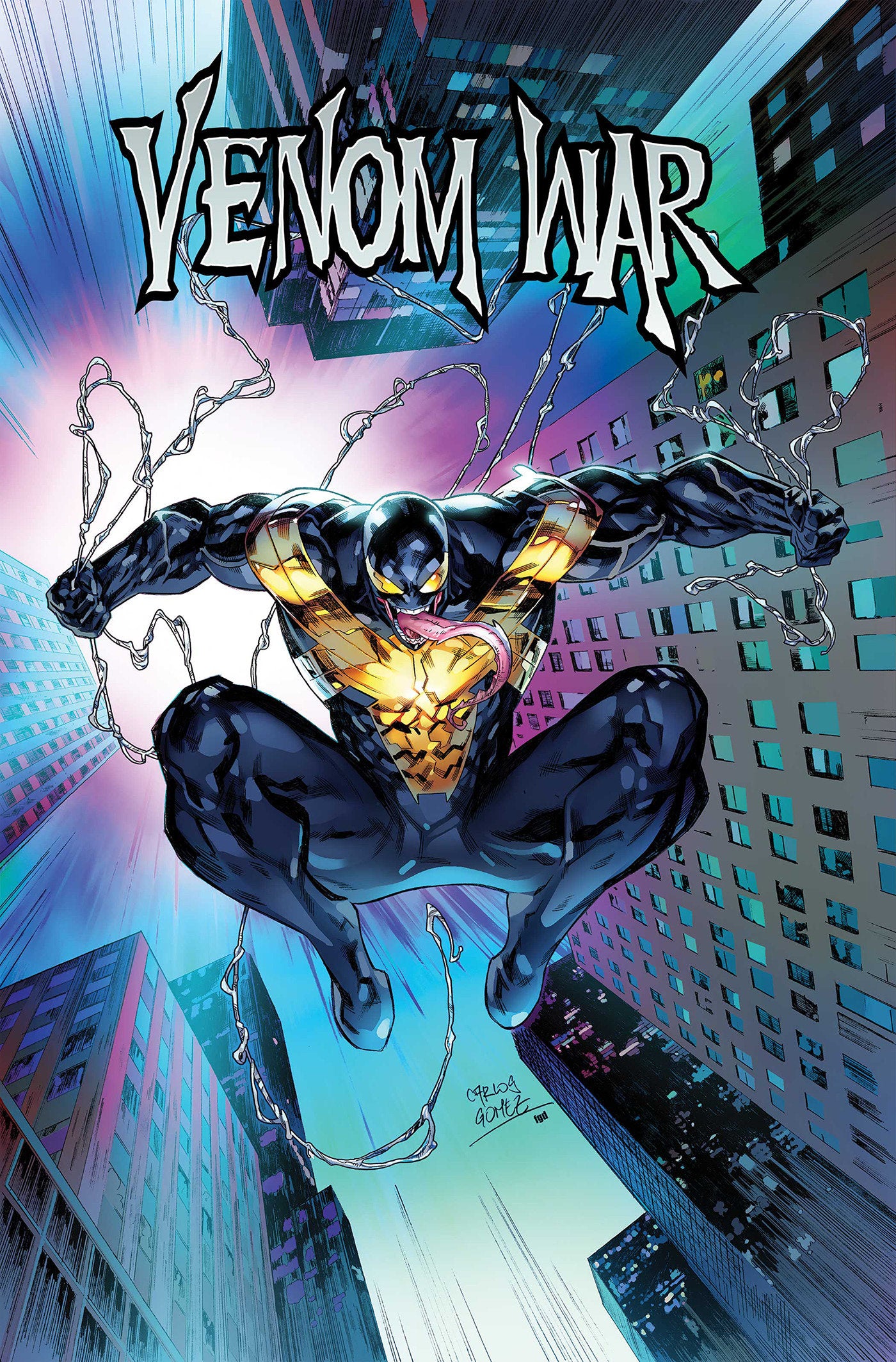 VENOM WAR OMNIBUS CARLOS GOMEZ COVER DM ONLY HC