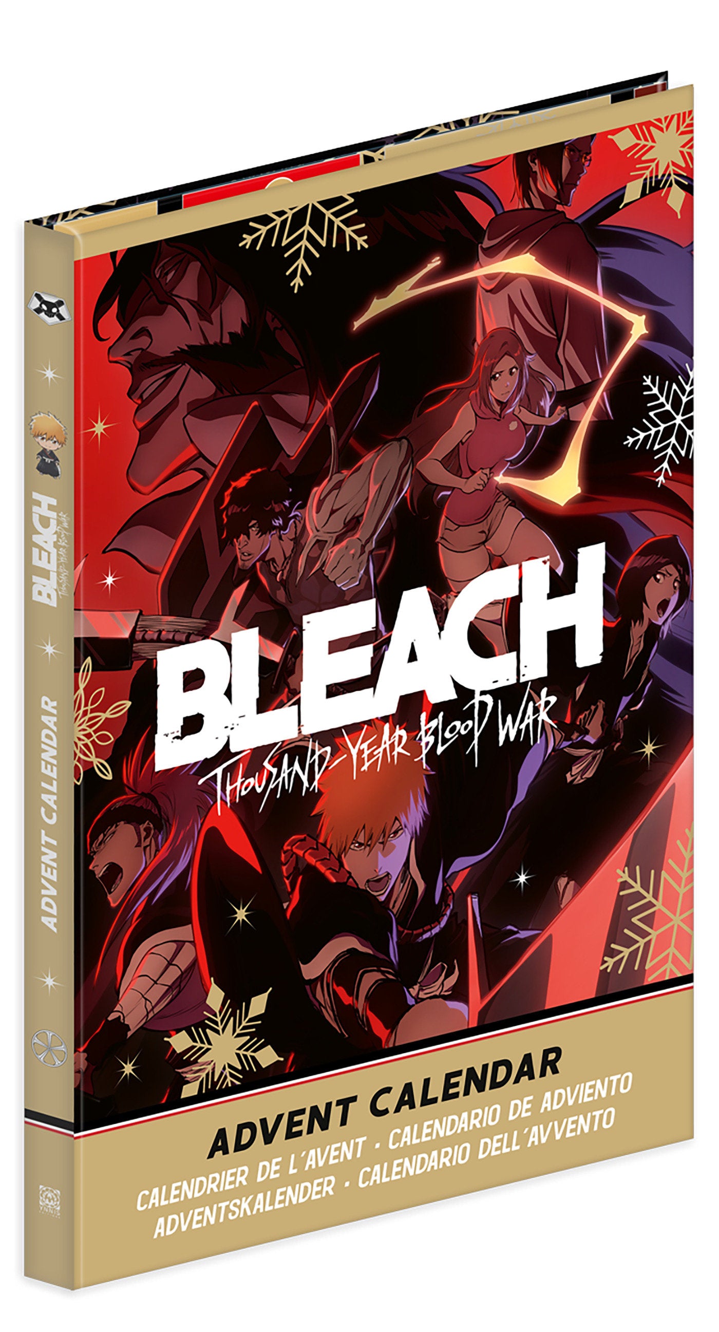 BLEACH THOUSAND-YEAR BLOOD WAR THE OFFICIAL ADVENT CALENDAR 24 DAYS OF EXCLUSIVE GIFTS AND SURPRISES