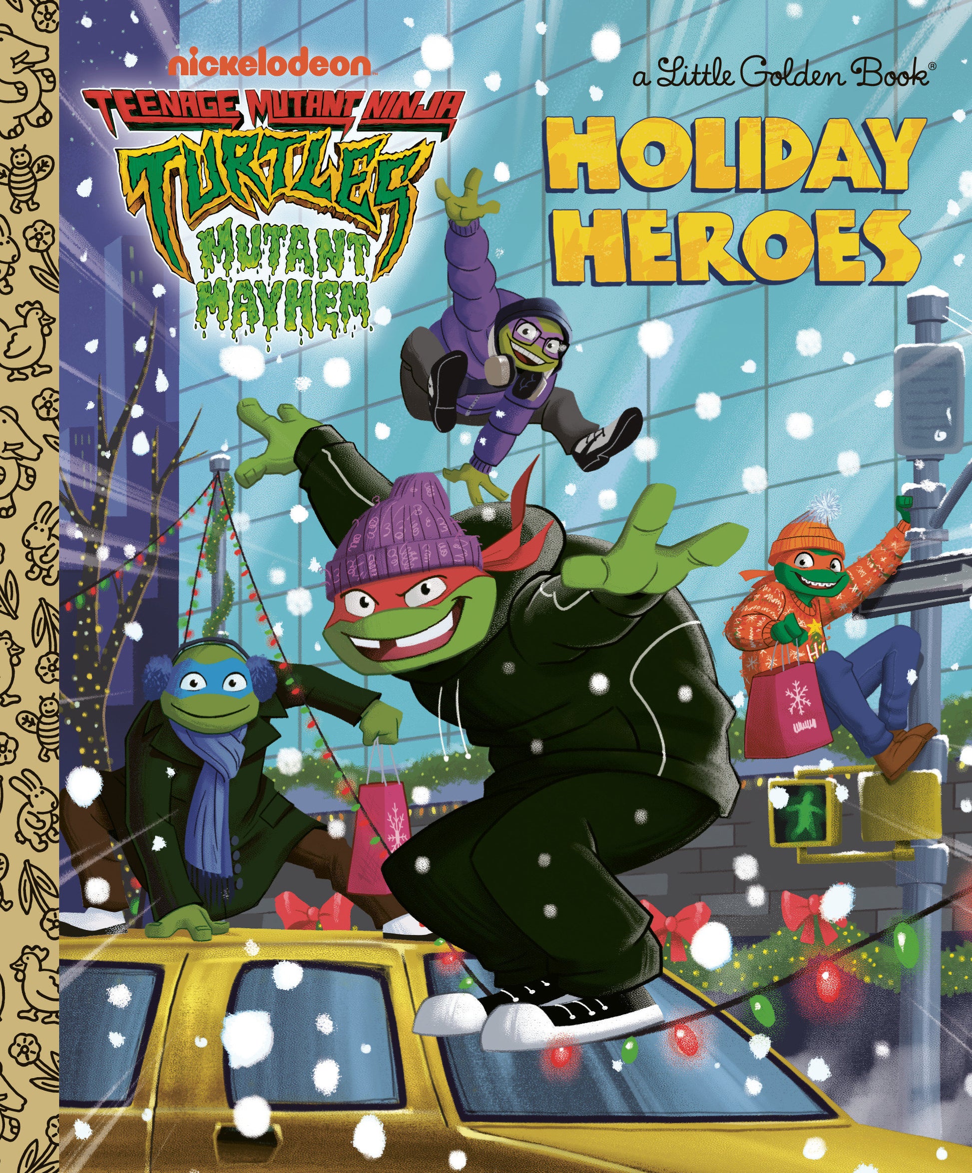 HOLIDAY HEROES TEENAGE MUTANT NINJA TURTLES HC