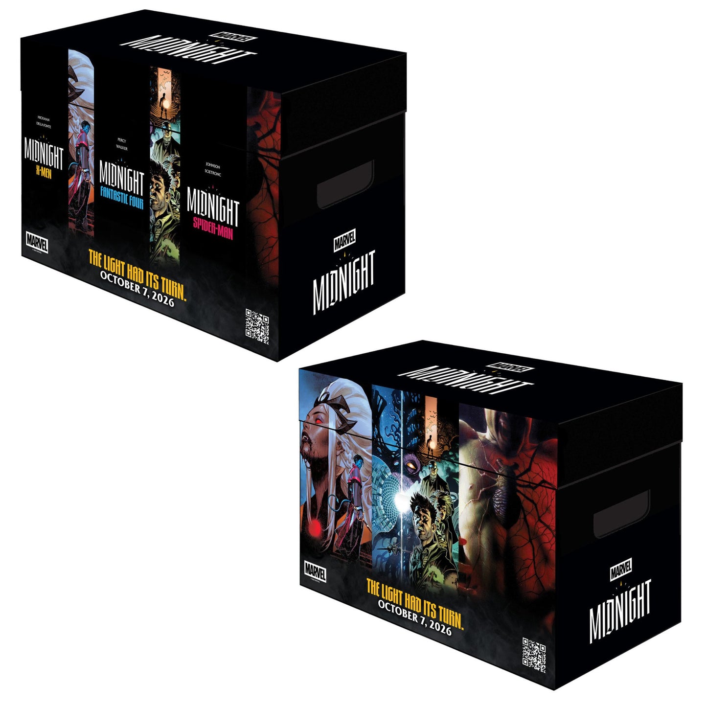 MARVEL GRAPHIC COMIC BOX MIDNIGHT BUNDLES OF 5