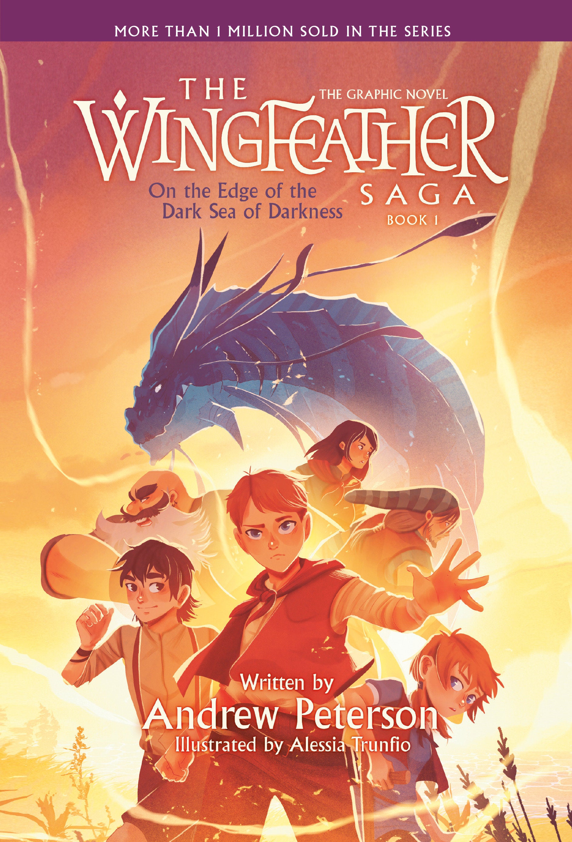 WINGFEATHER SAGA VOL 01 HC ON THE EDGE OF THE DARK SEA OF DARKNESS THE GRAPHIC NOVEL
