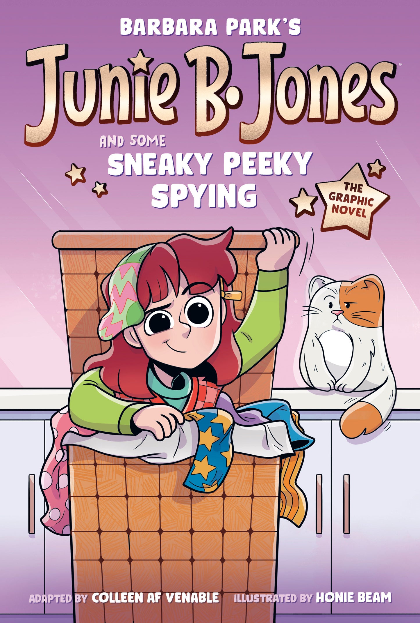 JUNIE B JONES AND SOME SNEAKY PEEKY SPYING THE GRAPHIC NOVEL HC