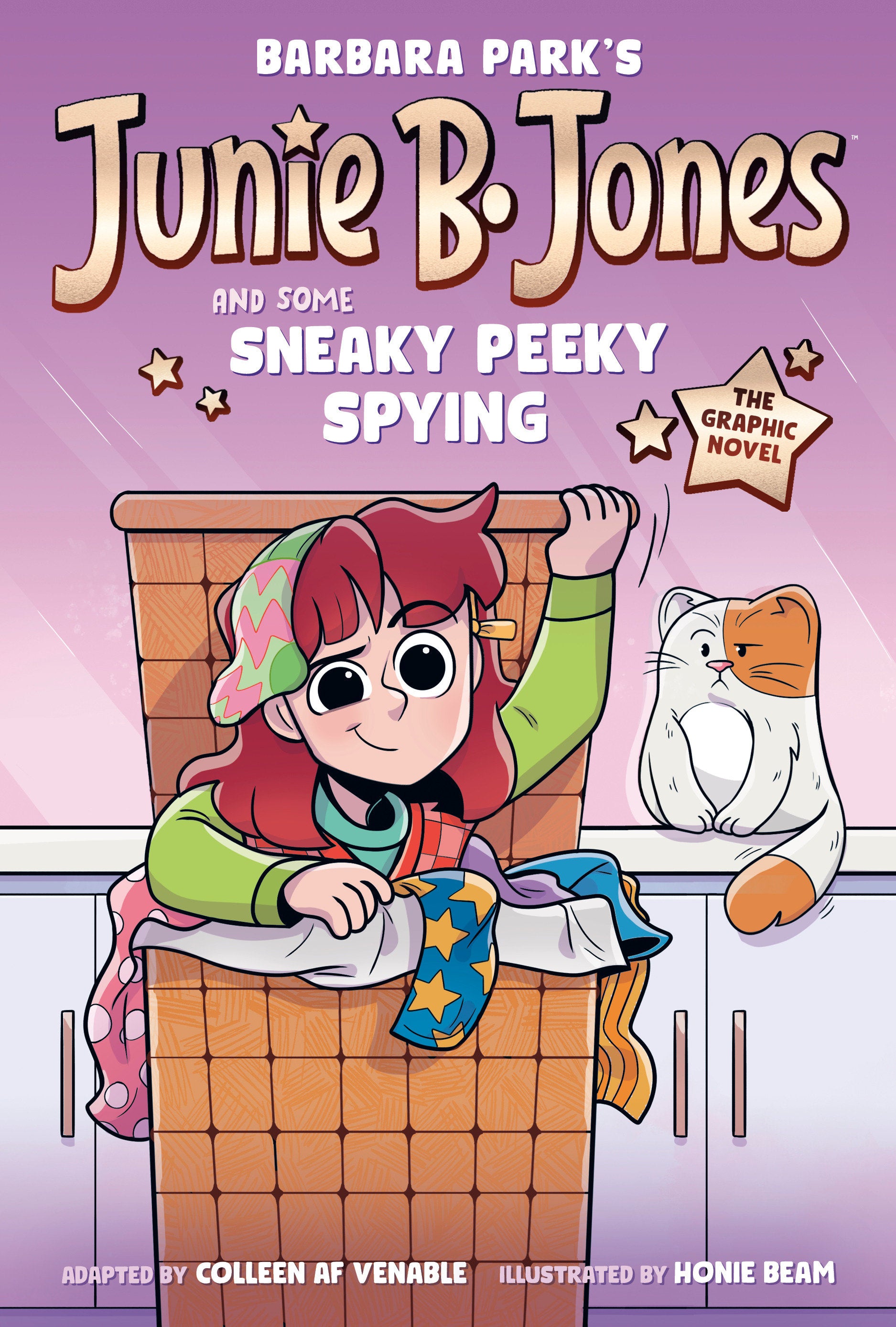 JUNIE B JONES AND SOME SNEAKY PEEKY SPYING THE GRAPHIC NOVEL HC