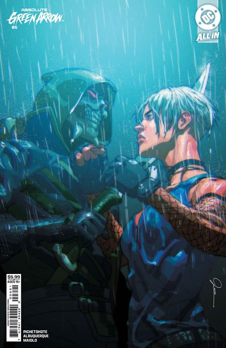 ABSOLUTE GREEN ARROW #6 CVR B GERALD PAREL CARD STOCK VAR (OF 12)