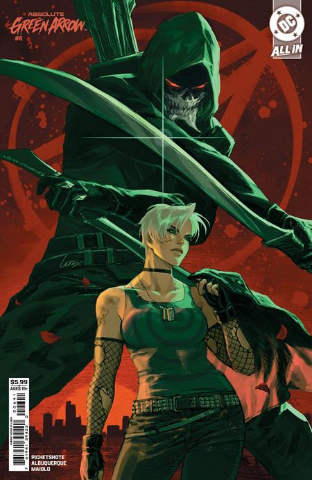 ABSOLUTE GREEN ARROW #6 CVR D LESLEY LEIRIX LI CARD STOCK VAR (OF 12)