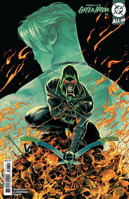 ABSOLUTE GREEN ARROW #6 CVR E INC 1:25 NIMIT MALAVIA CARD STOCK VAR (OF 12)