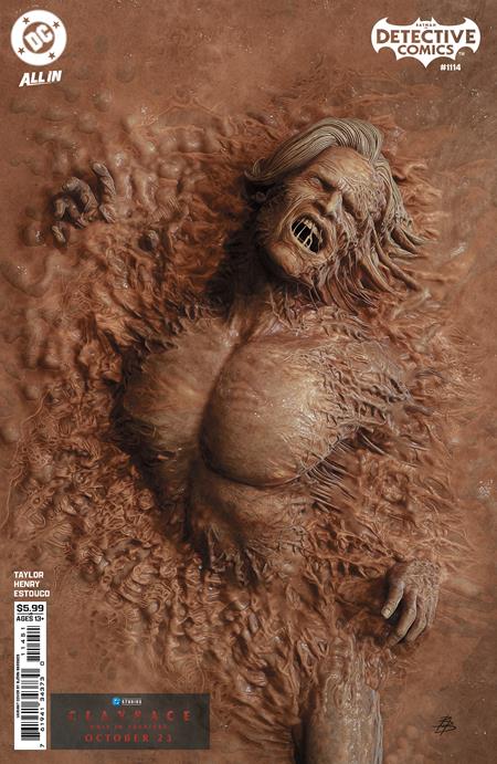 DETECTIVE COMICS #1114 CVR E BJORN BARENDS CLAYFACE MOVIE CARD STOCK VAR BATMAN BAD SEEDS