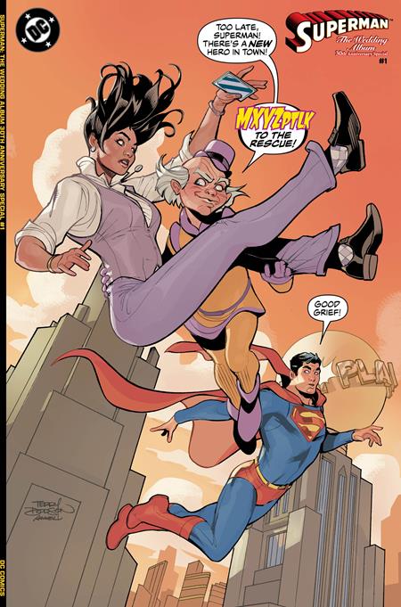 SUPERMAN THE WEDDING ALBUM 30TH ANNIVERSARY SPECIAL #1 ONE SHOT CVR C TERRY DODSON CARD STOCK VAR