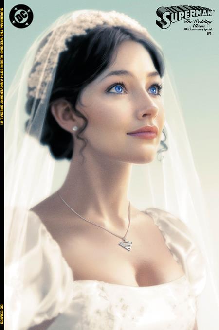 SUPERMAN THE WEDDING ALBUM 30TH ANNIVERSARY SPECIAL #1 ONE SHOT CVR D JOSHUA MIDDLETON WRAPAROUND CARD STOCK VAR