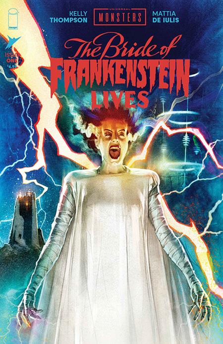 UNIVERSAL MONSTERS THE BRIDE OF FRANKENSTEIN LIVES #1 CVR B JOSHUA MIDDLETON VAR (OF 4)