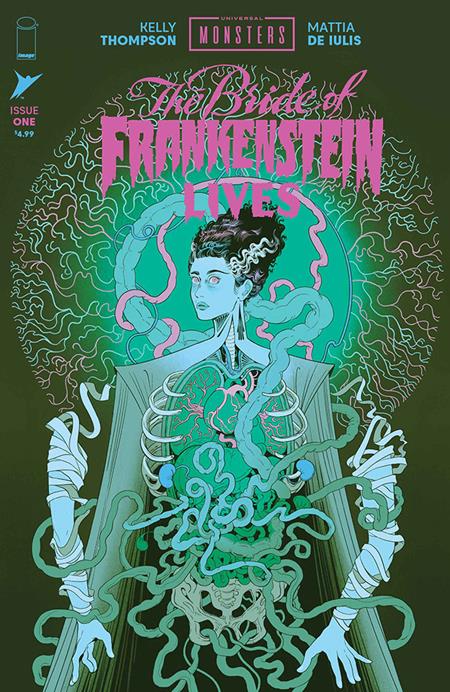 UNIVERSAL MONSTERS THE BRIDE OF FRANKENSTEIN LIVES #1 CVR F INC 1:50 ROSEMARY VALERO OCONNELL VAR (OF 4)