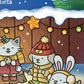 FUZZY HYGGE CHRISTMAS VIBES COLORING BOOK