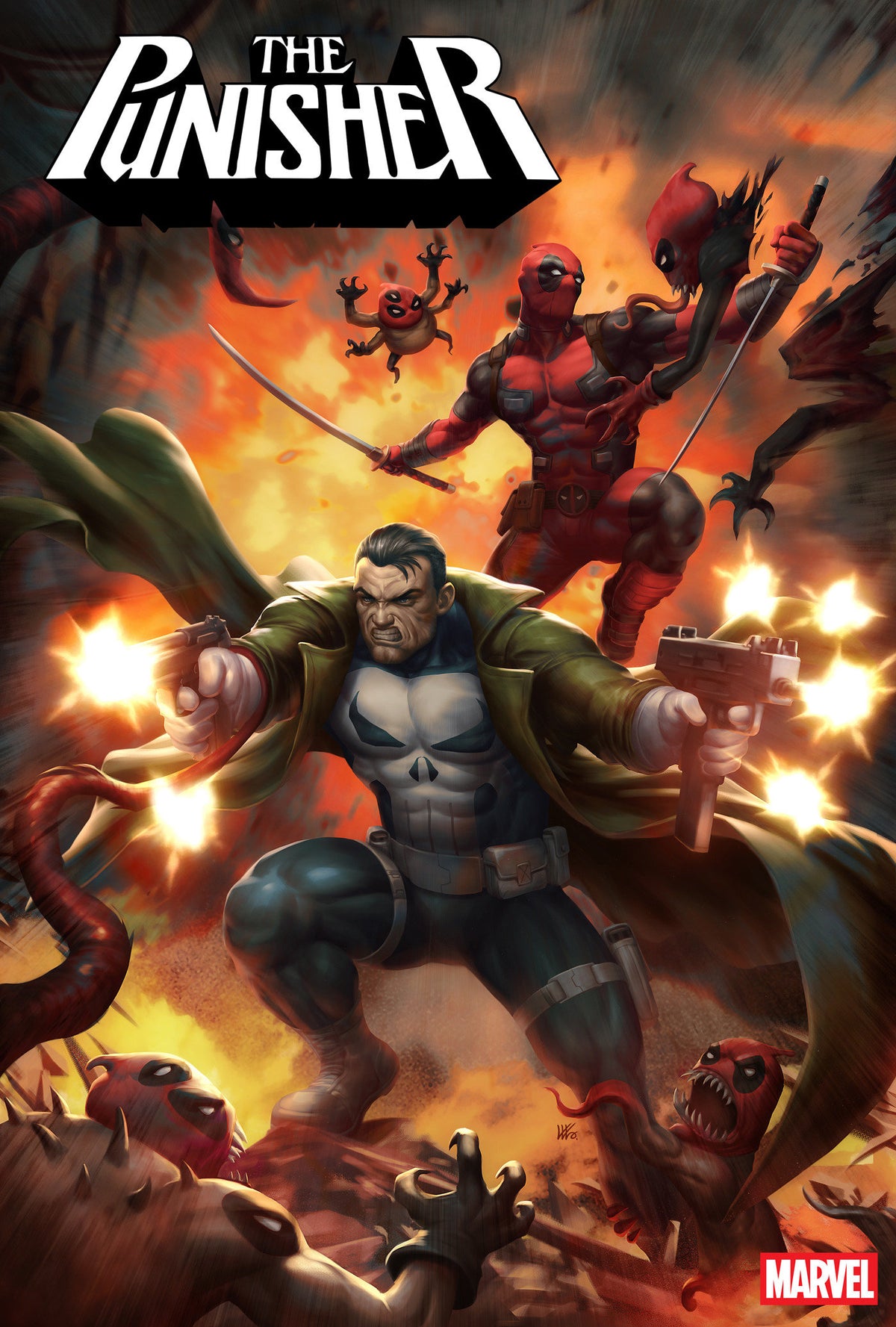 PUNISHER #9 KENDRICK LIM VAR BG CVR D