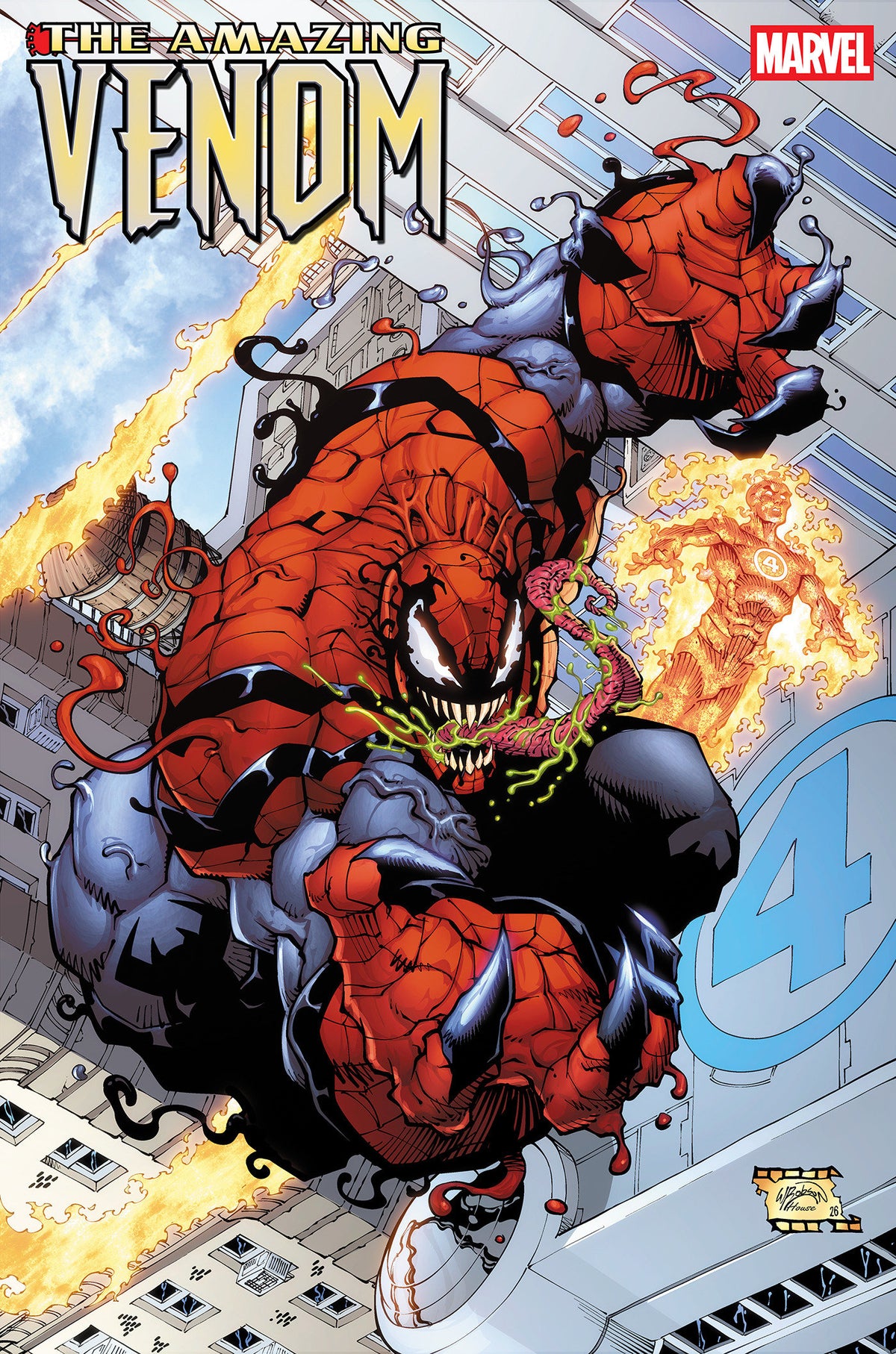 THE AMAZING VENOM #2 WILL ROBSON VAR 1:25 INCV