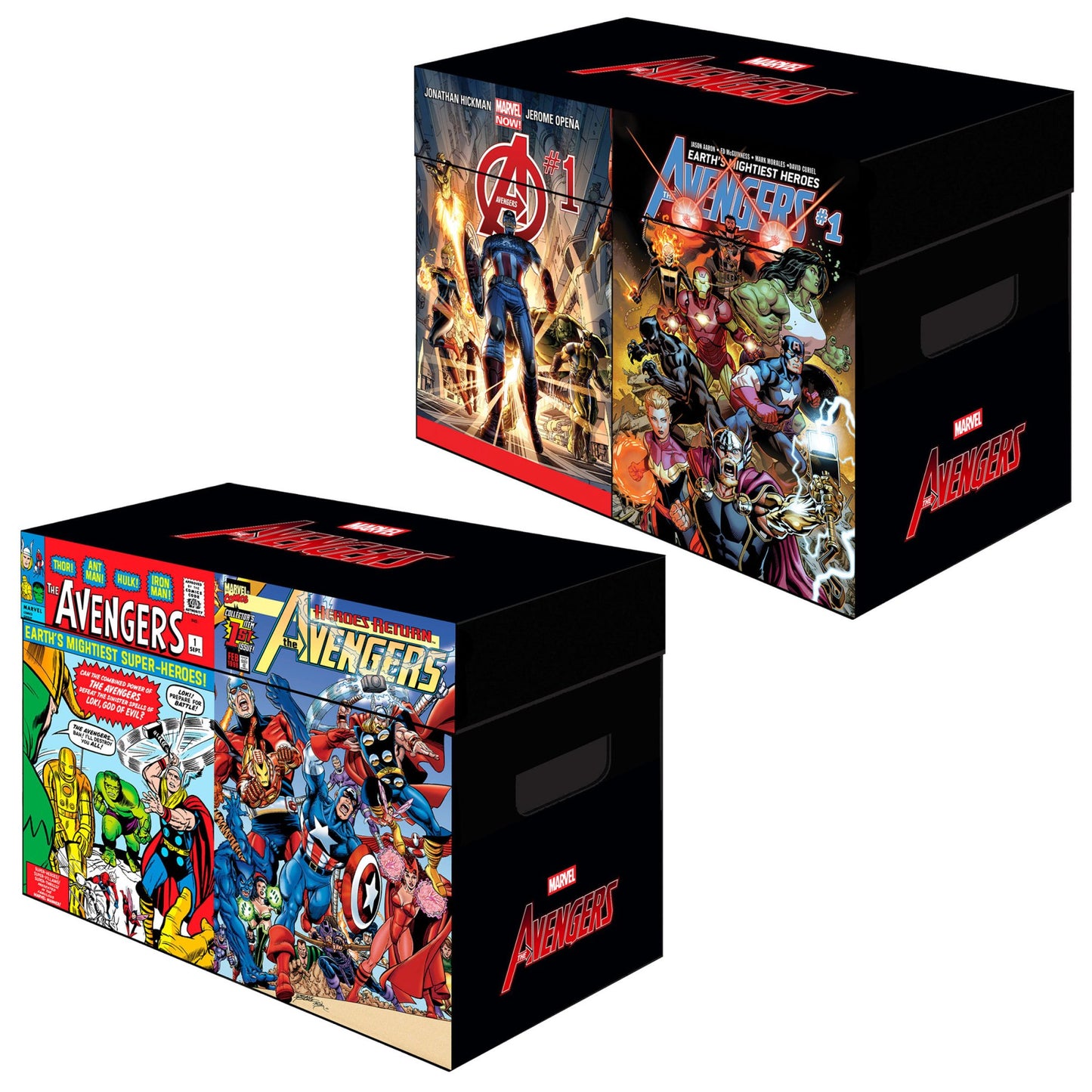 MARVEL GRAPHIC COMIC BOX AVENGERS 1963 1998 2012 2018 BUNDLES OF 5