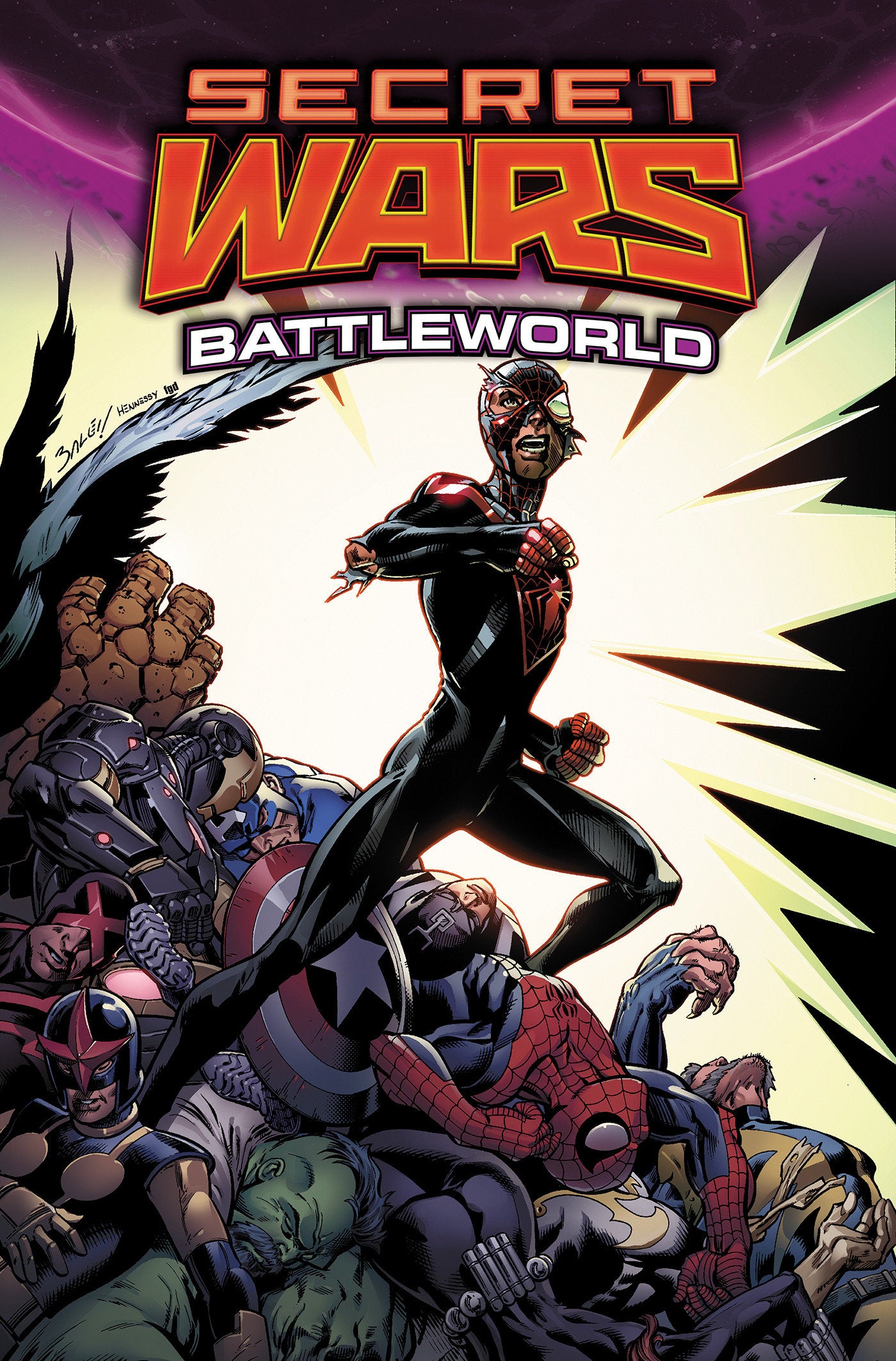 SECRET WARS BATTLEWORLD OMNIBUS VOL 4 MARK BAGLEY COVER HC