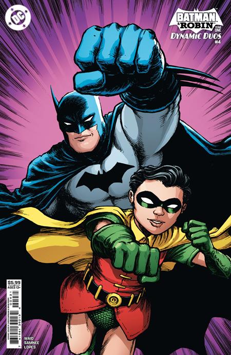 BATMAN & ROBIN YEAR ONE DYNAMIC DUOS #4 CVR C CHRIS BURNHAM CARD STOCK VAR (OF 12)