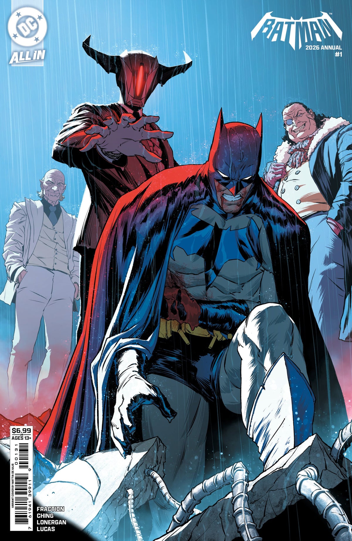 BATMAN 2026 ANNUAL #1 ONE SHOT CVR C MATTIA DE IULIS CARD STOCK VAR