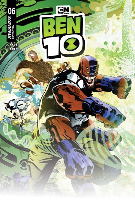 BEN 10 #6 CVR O INC 1:50 DUNCAN ROULEAU SIGNED BY DUNCAN ROULEAU VAR