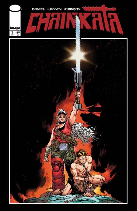 CHAINKATA #1 CVR G INC 1:100 DANIEL WARREN JOHNSON & MIKE SPICER SWORD & SORCERY FOIL VAR