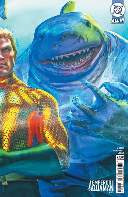 EMPEROR AQUAMAN #23 CVR C MARK SPEARS RIGHT CONNECTING CARD STOCK VAR
