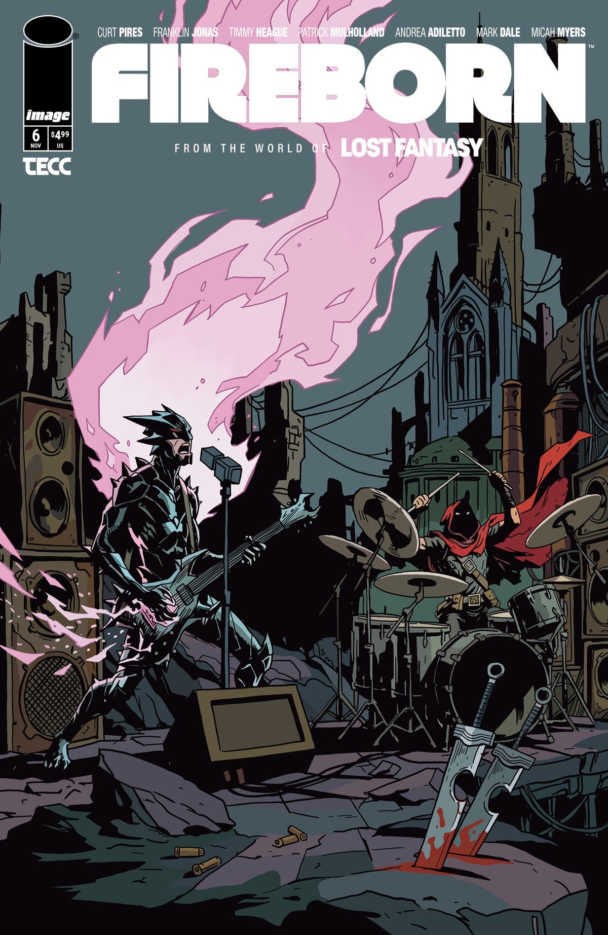 FIREBORN #6 CVR E EMMANUEL GERVASONI CARDSTOCK CONCERT VAR