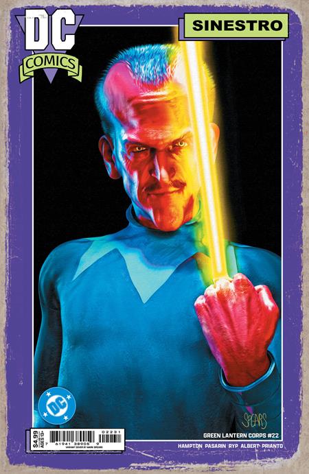 GREEN LANTERN CORPS #22 CVR C MARK SPEARS CARD STOCK VAR GREEN LANTERN FIRST LIGHT