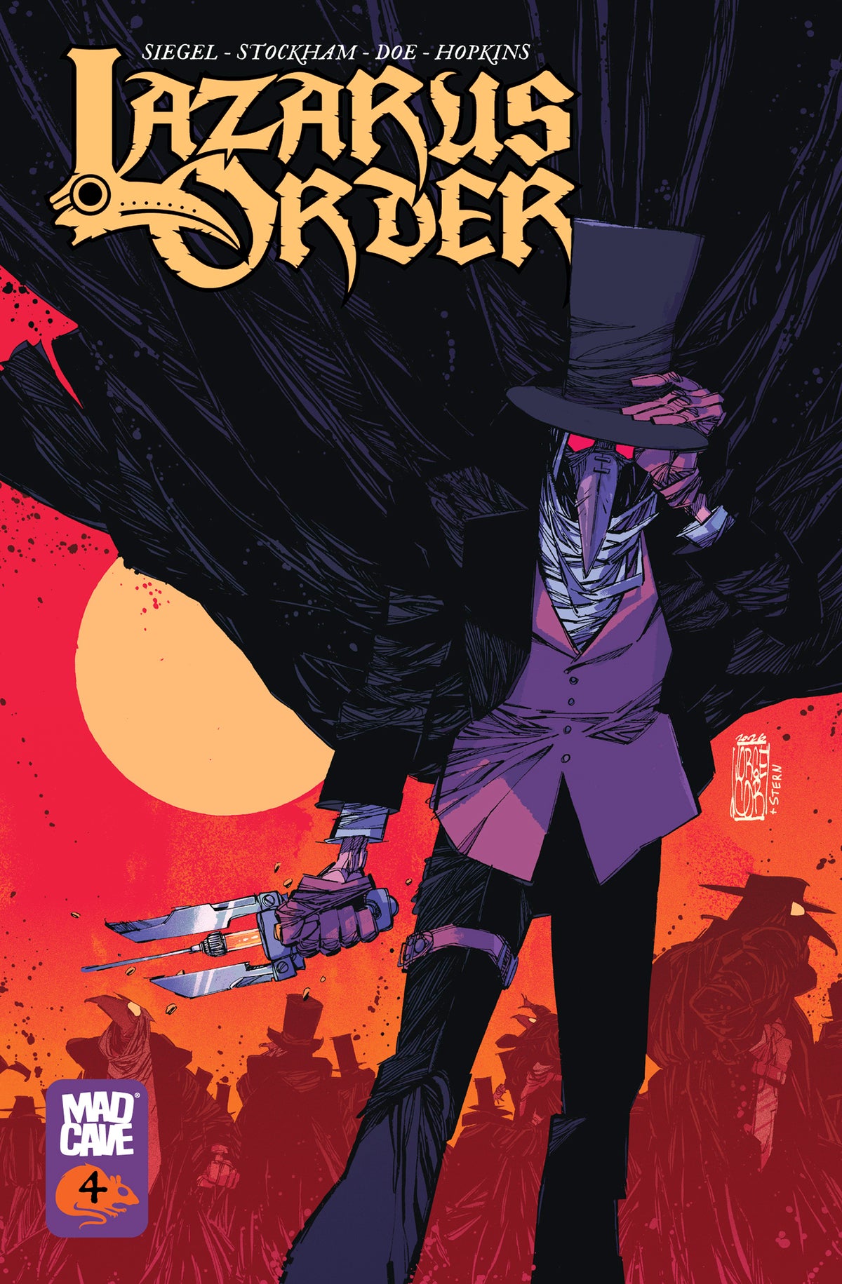 LAZARUS ORDER #4 CVR B JORGE CORONA SARAH STERN VAR (OF 8)
