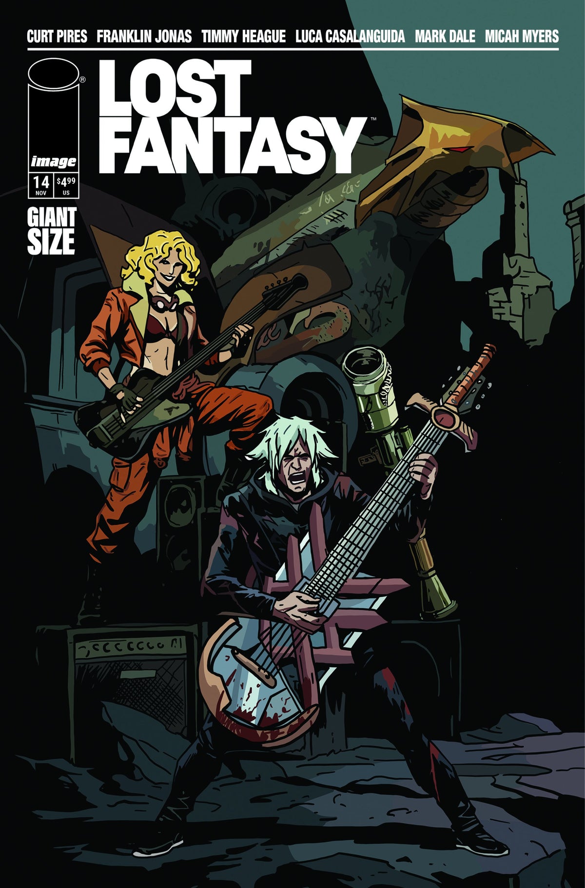 LOST FANTASY #14 CVR C EMMANUEL GERVASONI CARDSTOCK CONCERT VAR