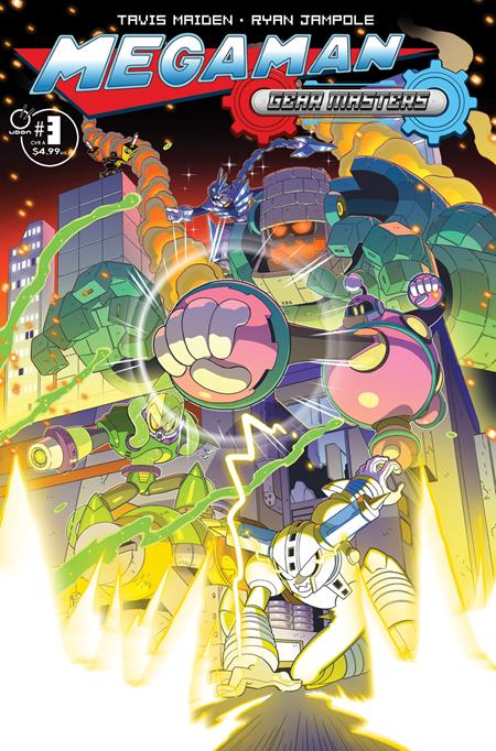 MEGA MAN GEAR MASTERS #3 CVR A RYAN JAMPOLE (OF 5)