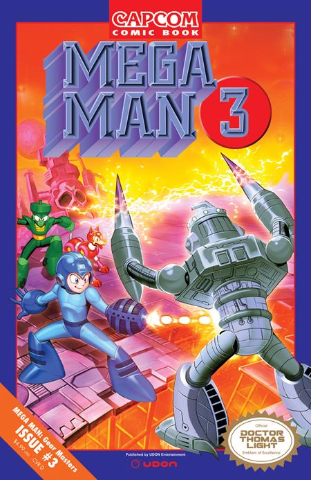 MEGA MAN GEAR MASTERS #3 CVR D INC 1:5 GENZOMAN VAR (OF 5)
