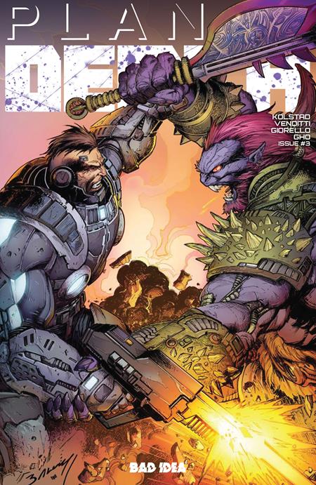 PLANET DEATH #3 CVR C MARK BAGLEY VAR (OF 4)