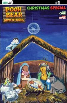 POOH BEAR ADVENTURES CHRISTMAS SPECIAL #1 ONE SHOT CVR D TESSA ROSE HOLOFOIL FLIP VAR