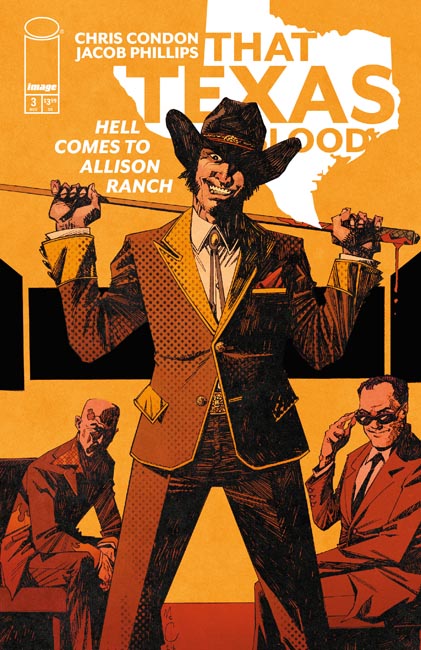 THAT TEXAS BLOOD HELL COMES TO ALLISON RANCH #3 CVR B JOHN MCCREA VAR (OF 6)