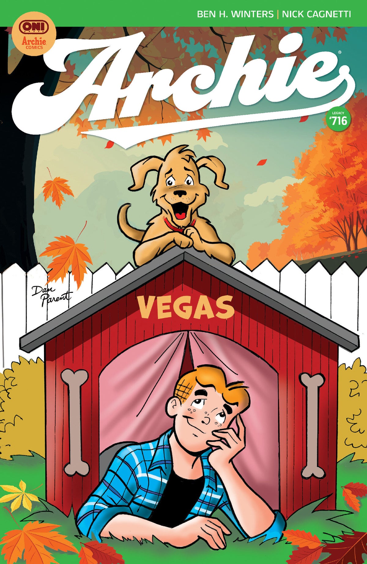 ARCHIE #3 COVER D DAN PARENT LEGACY 1:20 VAR CVR D 1:20 INCV