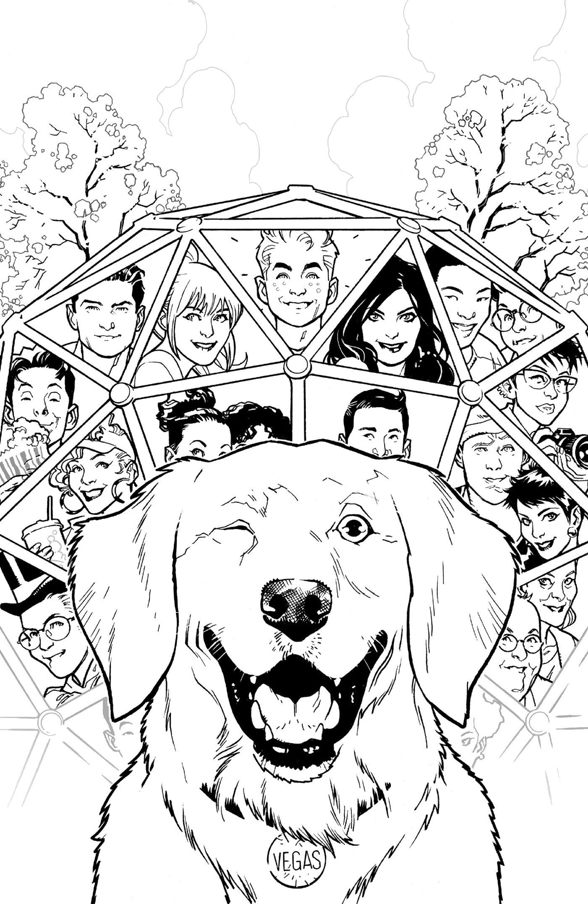 ARCHIE #3 COVER F STUART IMMONEN BW 1:100 VAR CVR F 1:100 INCV