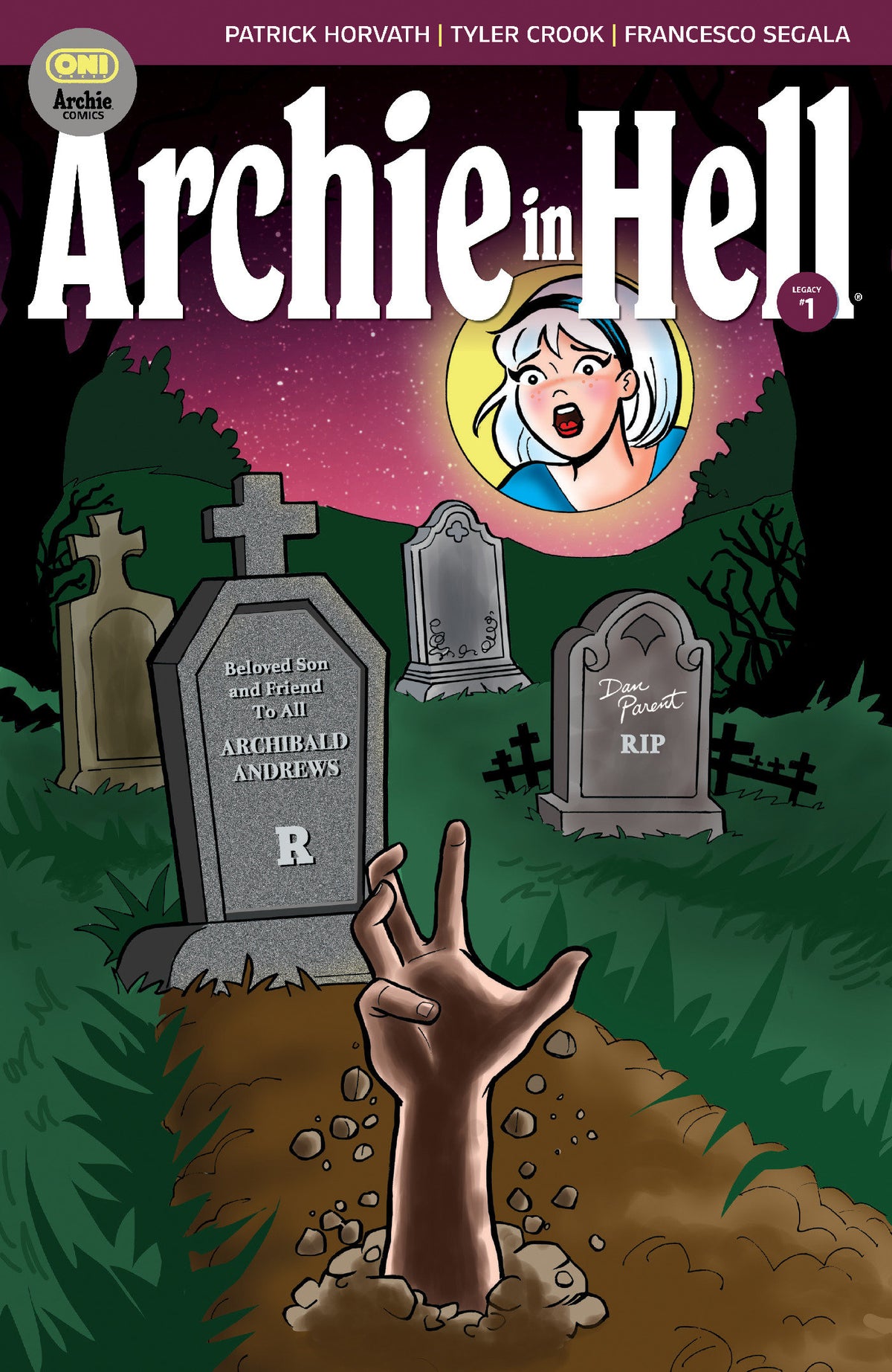 ARCHIE IN HELL #1 COVER I DAN PARENT CLASSIC 1:20 VAR CVR I 1:20 INCV