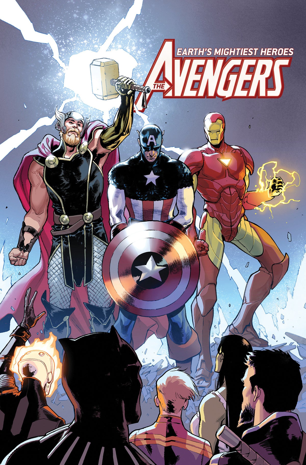 AVENGERS HC VOL 01 DM CVR B