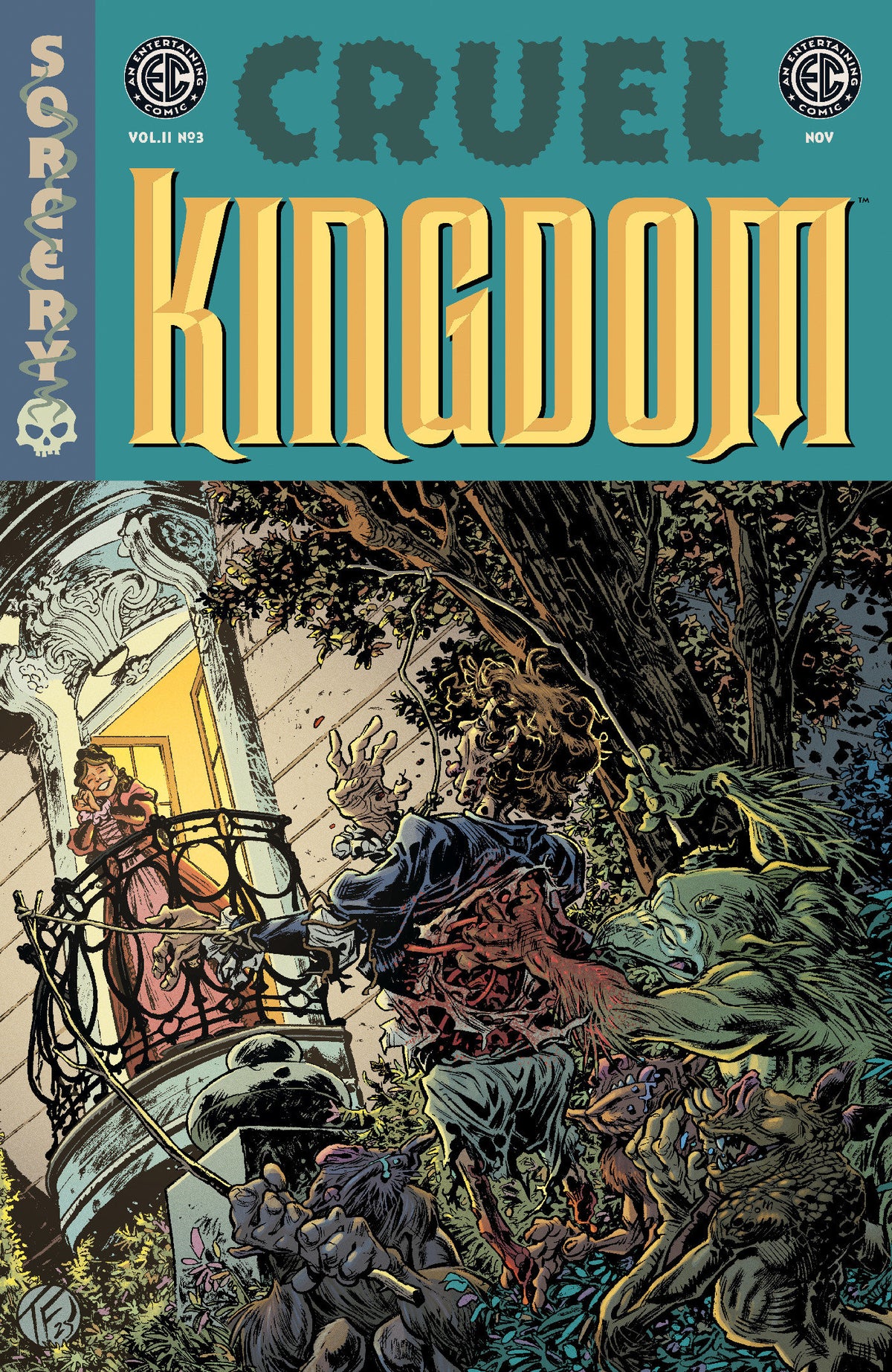EC CRUEL KINGDOM 2 #3 COVER B TOM FOWLER VAR CVR B