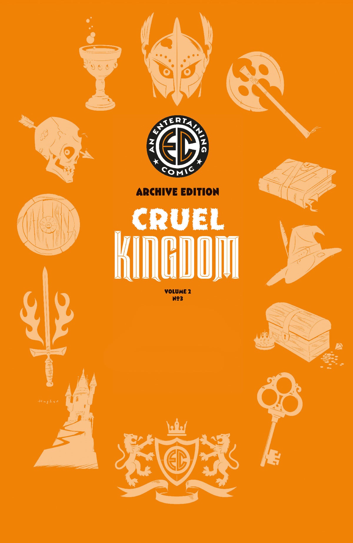 EC CRUEL KINGDOM 2 #3 COVER E RIAN HUGHES ARCHIVE EDITION 1:50 VAR CVR E 1:50 INCV