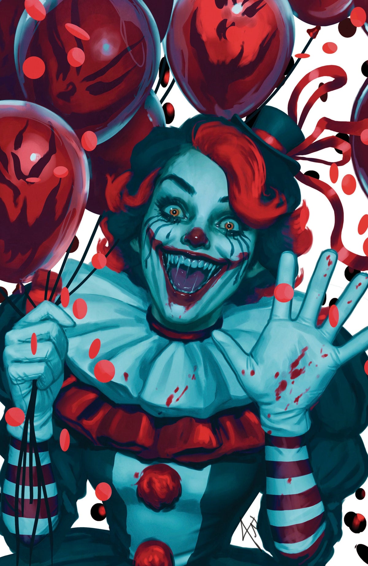 HELLO DARKNESS #27 D 1:10 INCV FULL ART PUEBLA CVR D