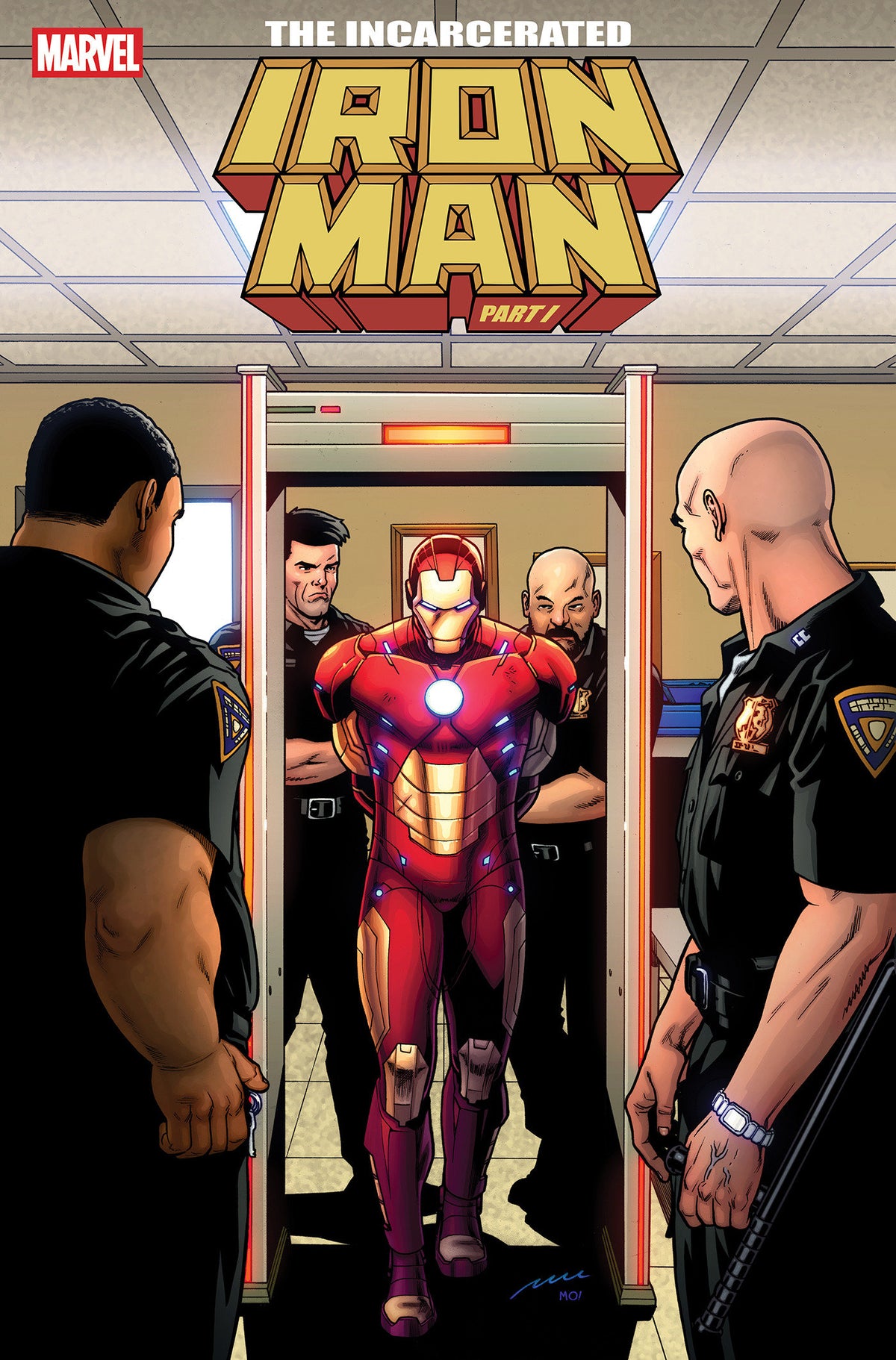 IRON MAN #12 COVER E PERE PEREZ 1:25 VAR IIM 1:25 INCV