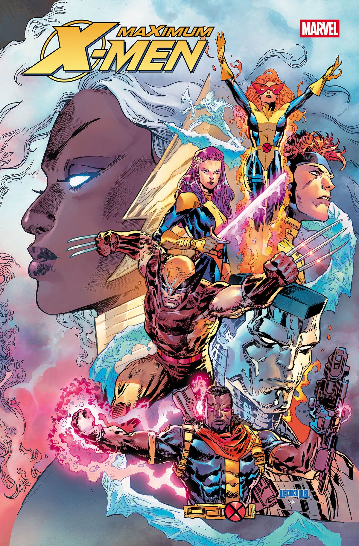 MAXIMUM X-MEN #1 COVER E KEN LASHLEY