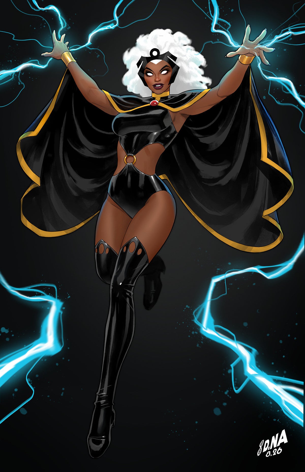 MAXIMUM X-MEN #1 COVER G DAVID NAKAYAMA COLOR BLOCK BLACK VIRGIN 1:50 VAR 1:50 INCV