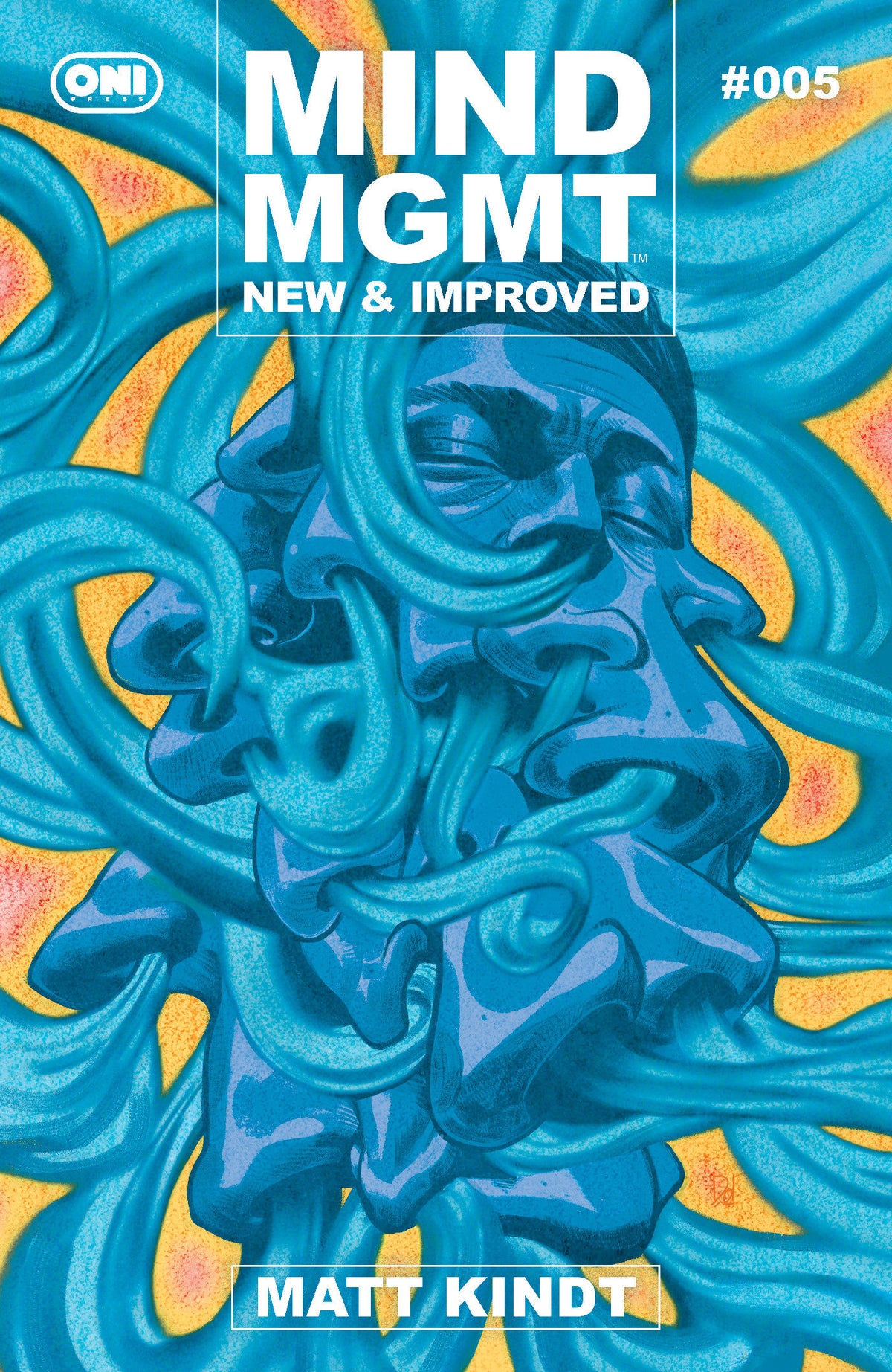 MIND MGMT NEW AND IMPROVED #5 COVER C MIKE DEL MUNDO FULL ART 1:10 VAR CVR C 1:10 INCV