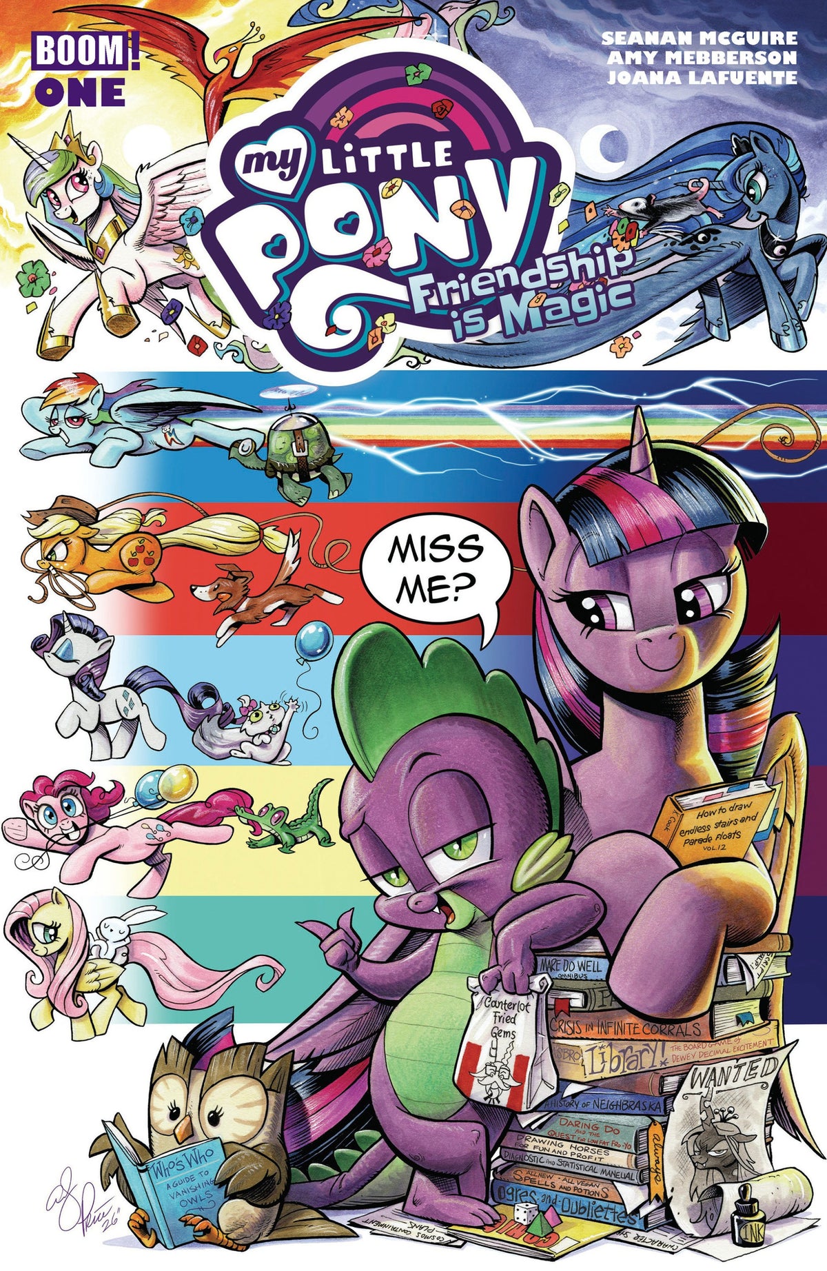 MY LITTLE PONY FRIENDSHIP IS MAGIC 2026 #1 B VAR DRESSED PRICE CVR B