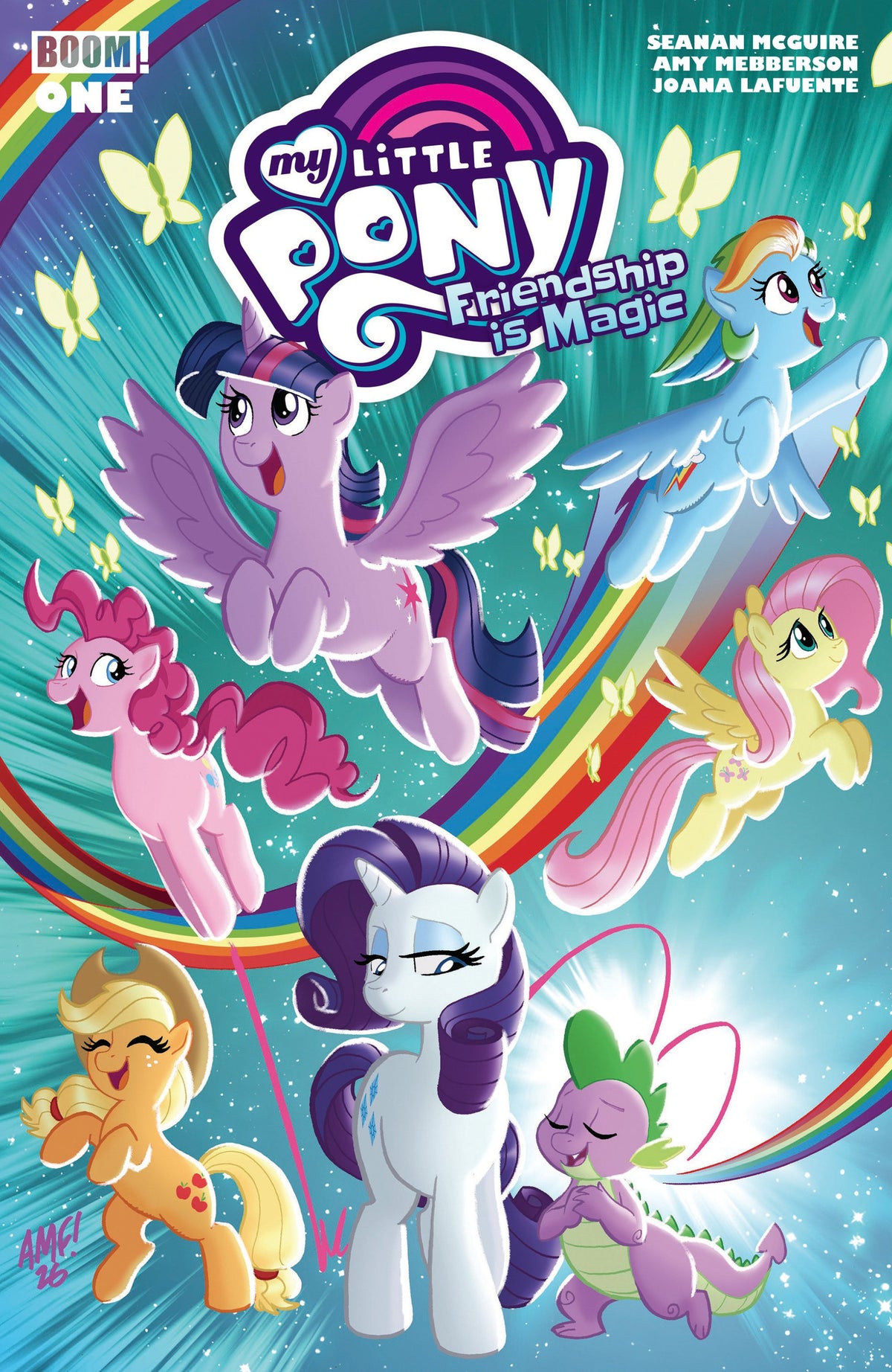 MY LITTLE PONY FRIENDSHIP IS MAGIC 2026 #1 E POLYBAGGED COLLECTIBLE CARD VAR DRESSED FLEECS CVR E